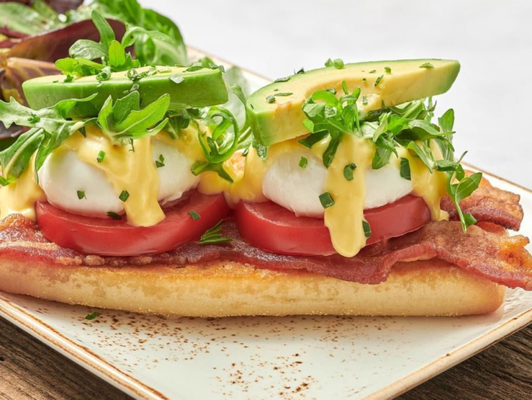 BLT Benedict – A Delicious Twist on a Classic-First Watch Menu.