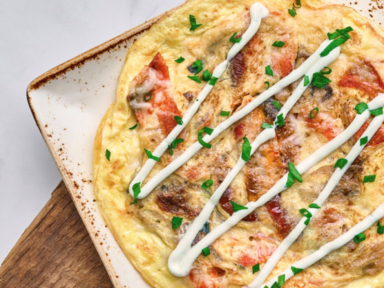 Smoked Salmon and Roasted Vegetable Frittata – First Watch Menu