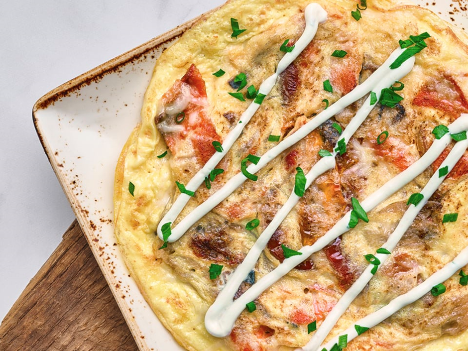 Smoked Salmon and Roasted Vegetable Frittata First Watch Menu