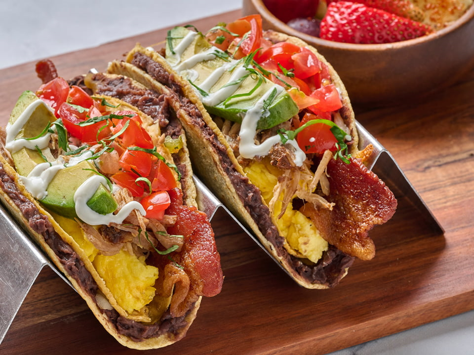 Double Crunch Breakfast Tacos First Watch Menu