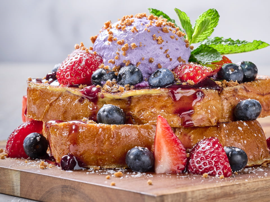 Wild Berry Lavender French Toast - First Watch Menu