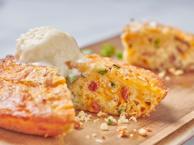 Bacon Cheddar Cornbread – First Watch Menu